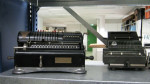 Twee verschillende rekenmachines Brunsviga en Marchand